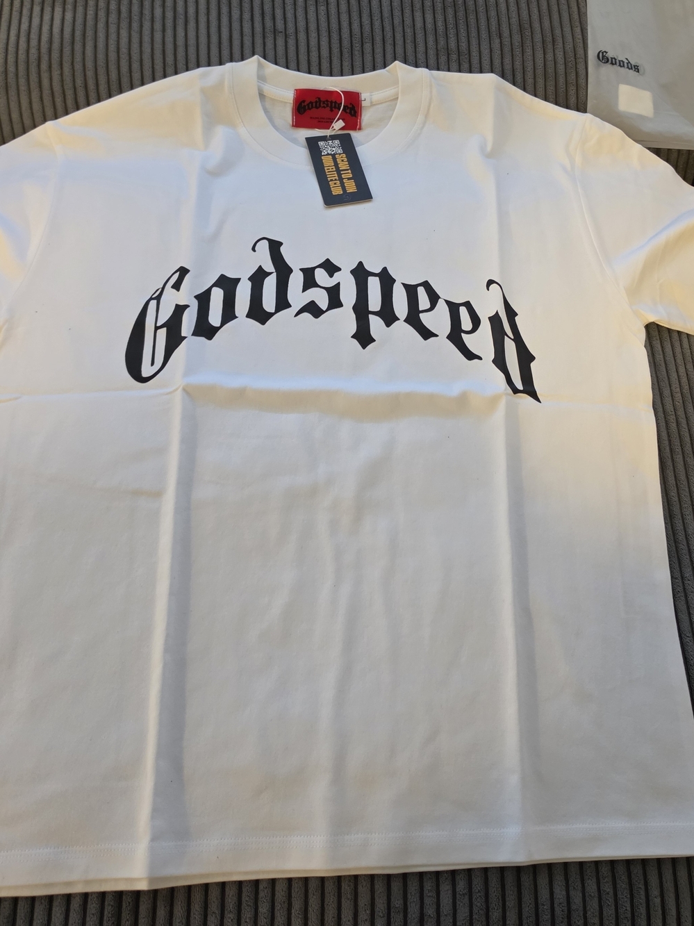 Godspeed White Short-Sleeve Graphic Tee
